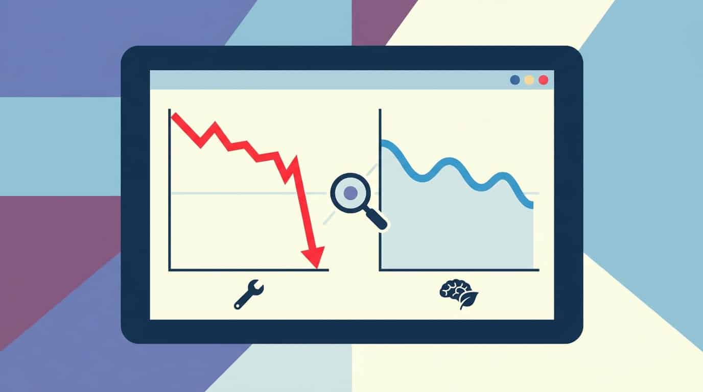 analyzing traffic drops to isolate technical errors from core updates 1